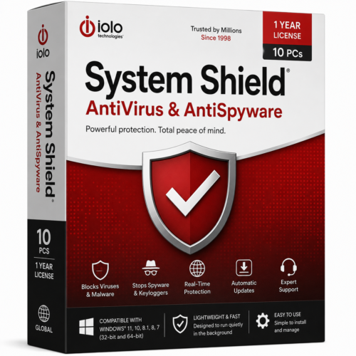 iolo System Shield AntiVirus & AntiSpyware