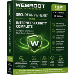 Webroot SecureAnywhere Internet Security Complete
